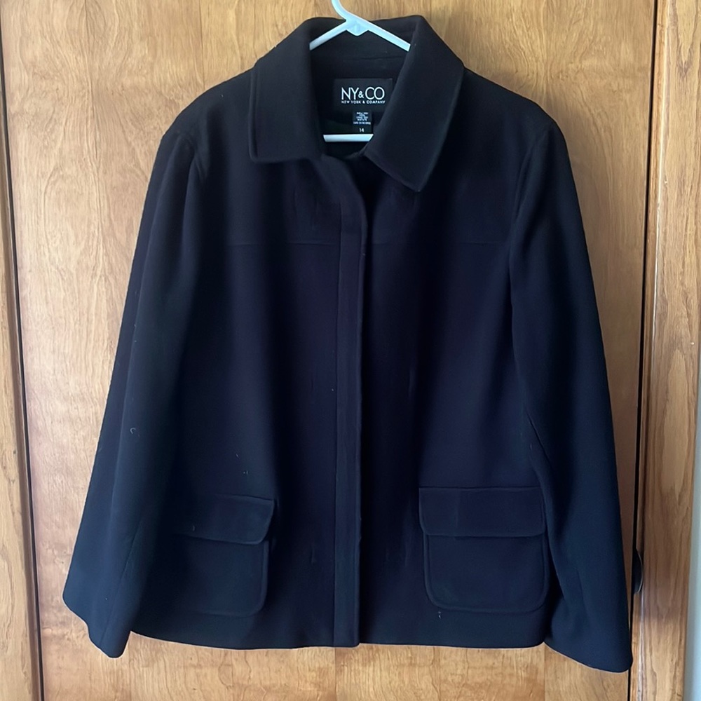 NY & CO 100% Wool Lined Jacket, Great Condition